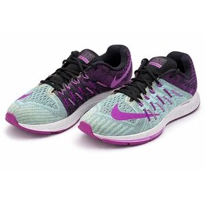 Nike Zoom Elite 8 Womens 9 Running Shoes Black Pink Athletic Trainer